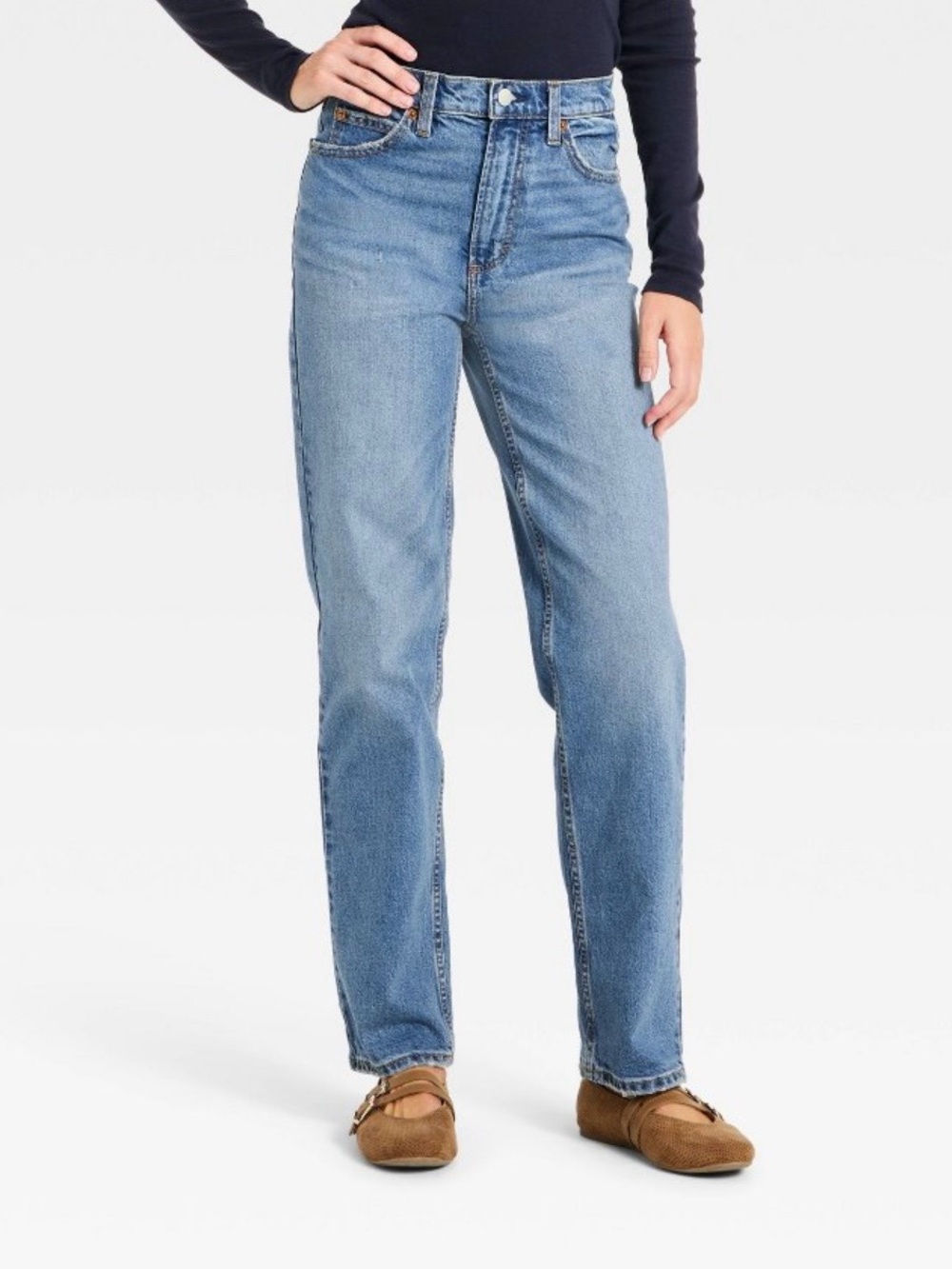 Universal Thread Women's Highest-Rise Vintage Straight Jeans Size 10 (NWT)